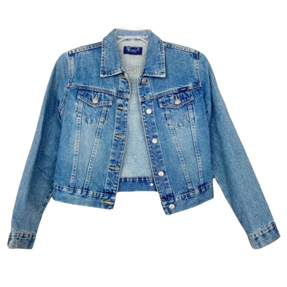 Vintage 90s Angel Denim Jean Jacket